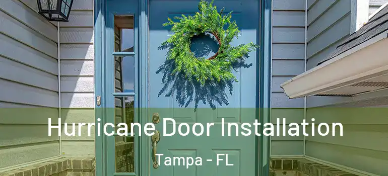  Hurricane Door Installation Tampa - FL